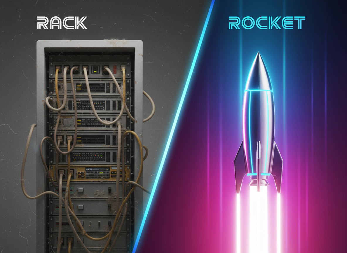 From On-Premise Rack to Cloud-Native Rocket